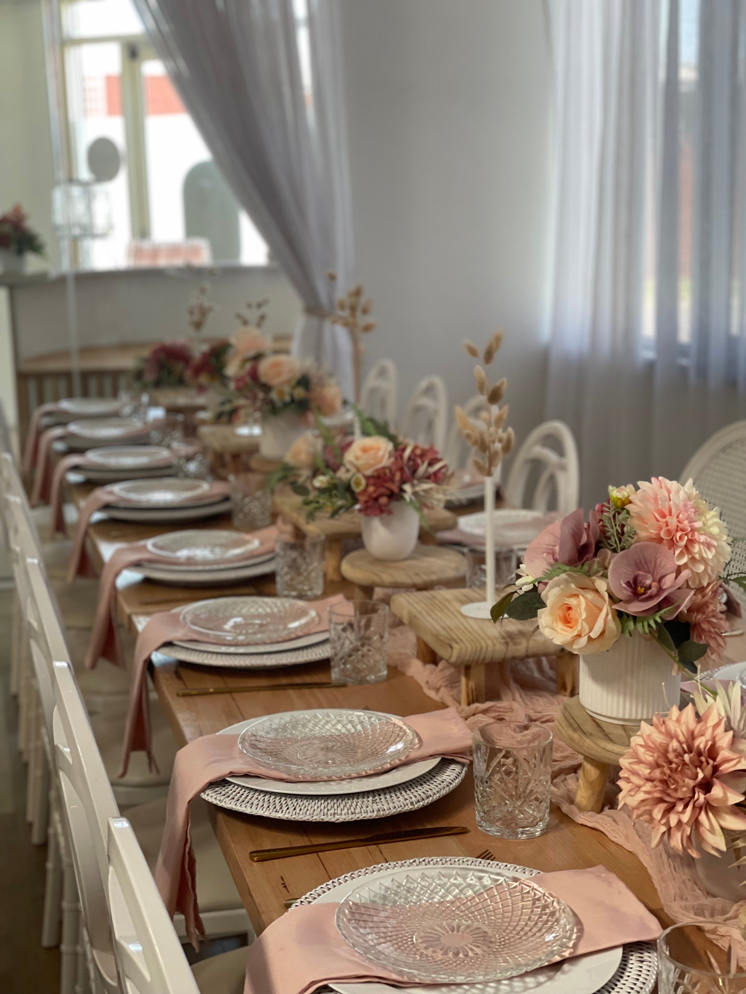 Sit Down Packages - Coastal Suite