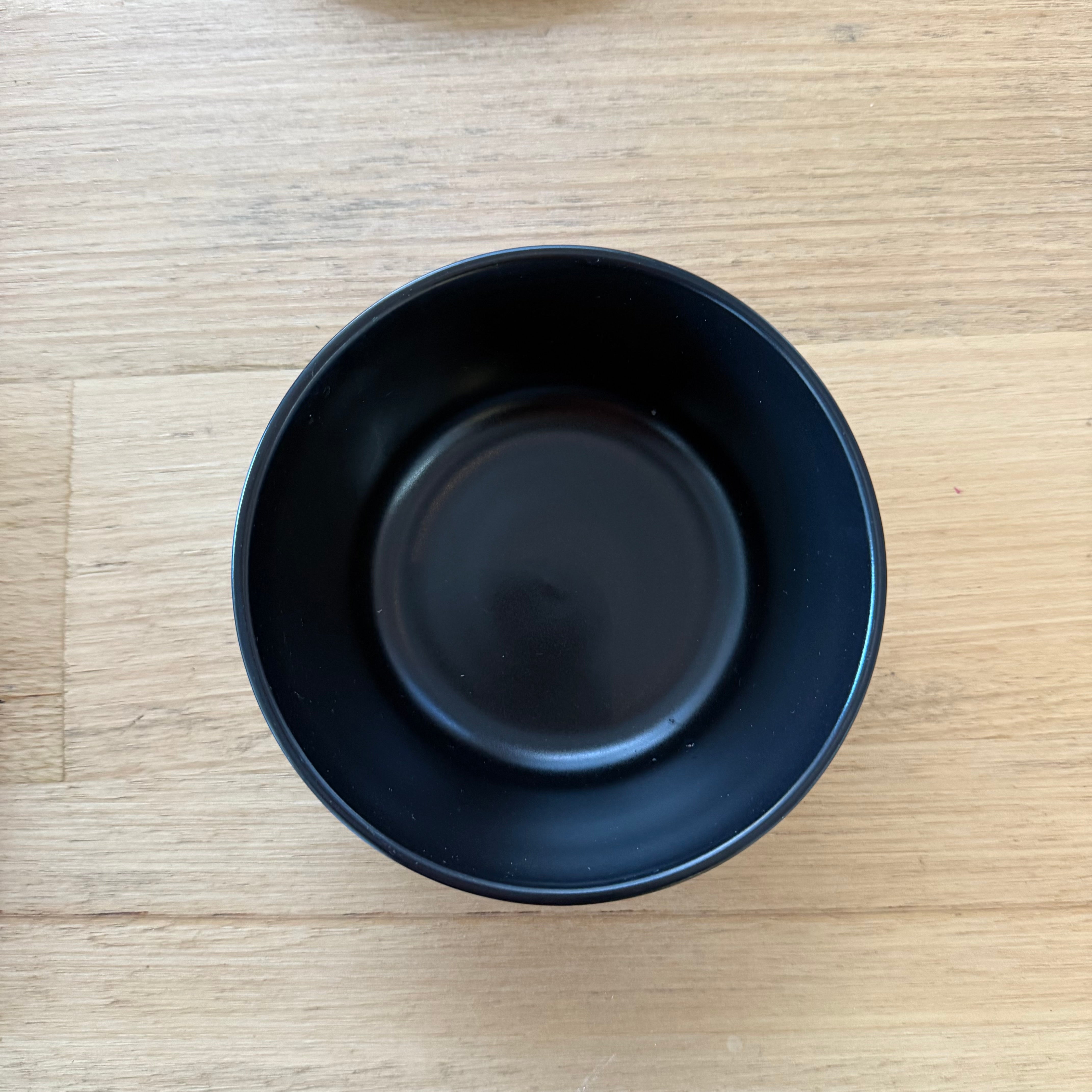 Black Smooth Small Bowl