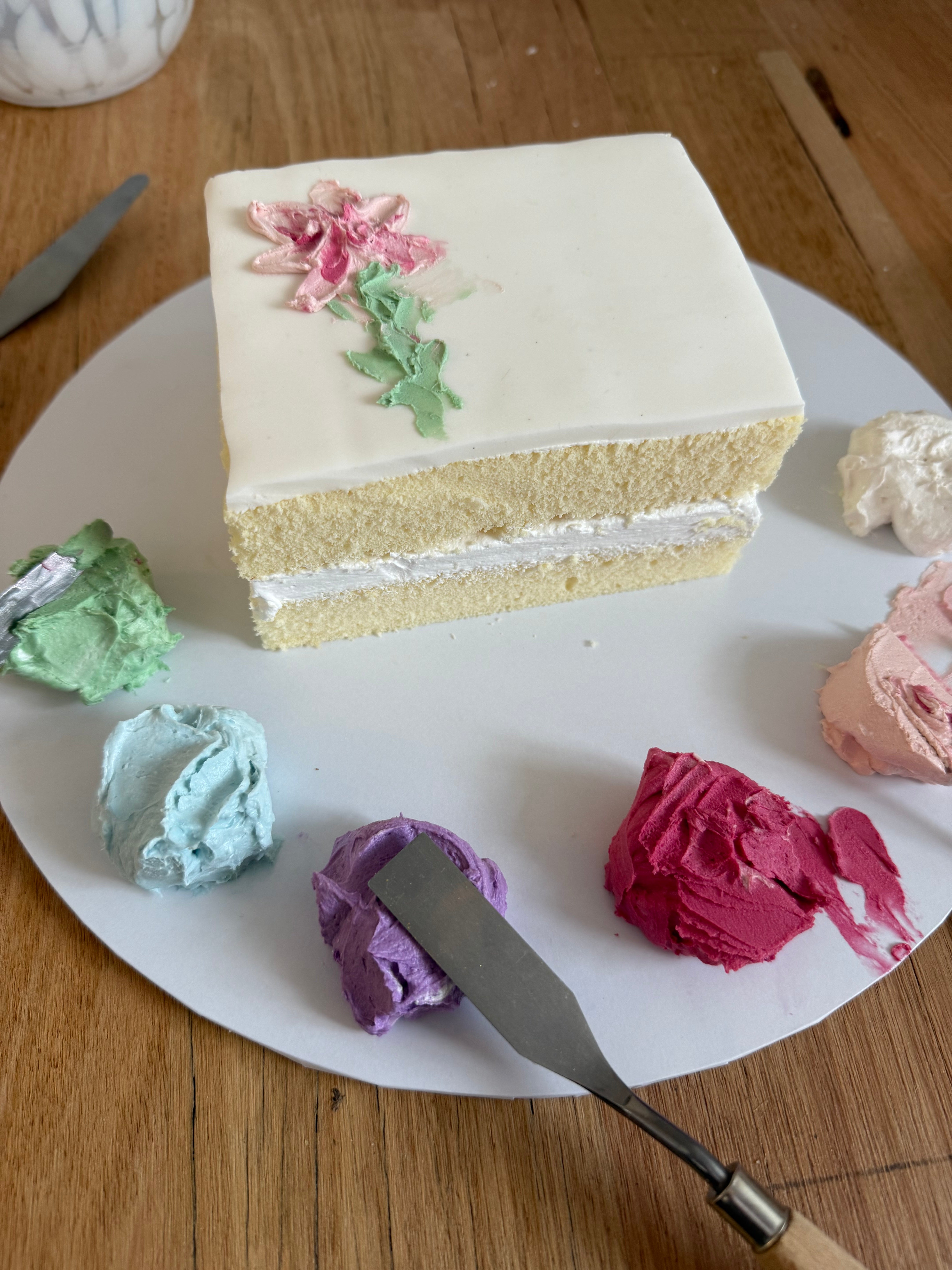 Cake Paint & Sip - July 12th 10am