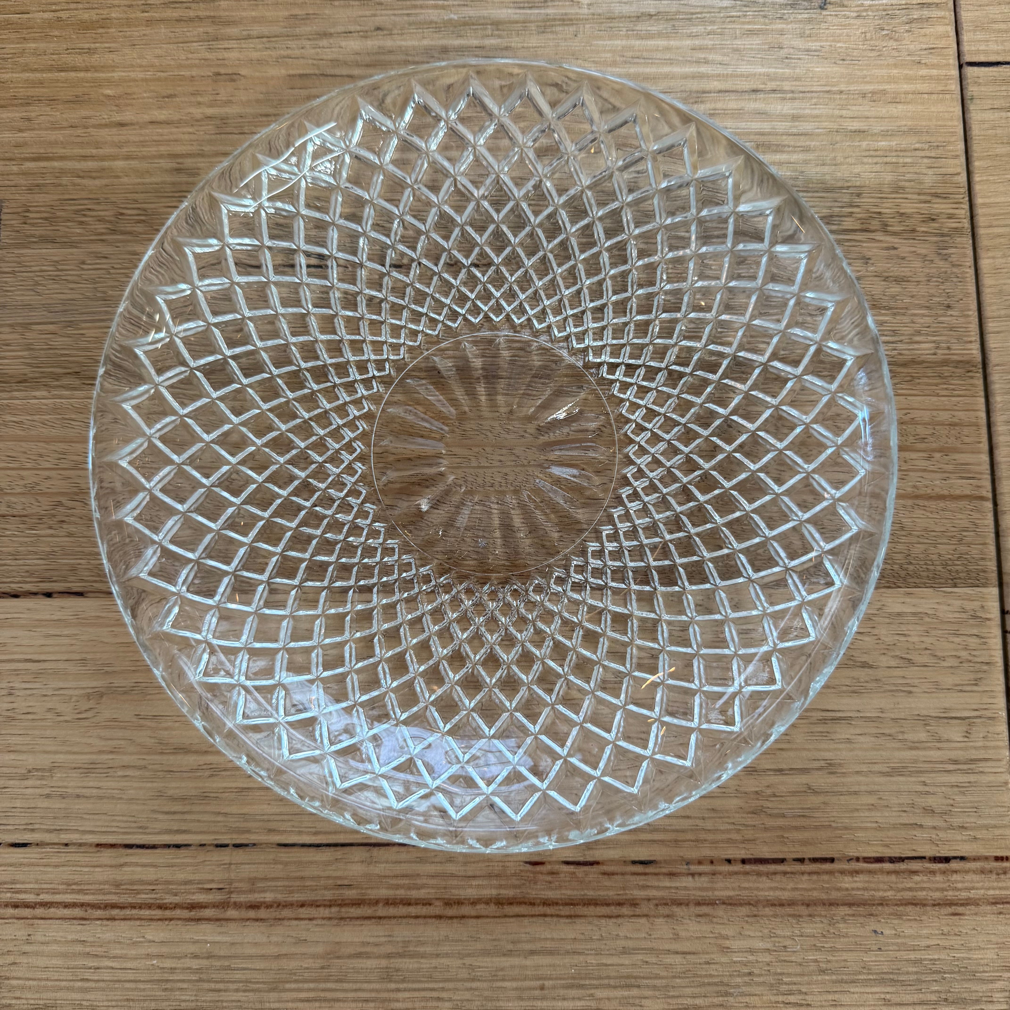 Crystal Cut Side Plate