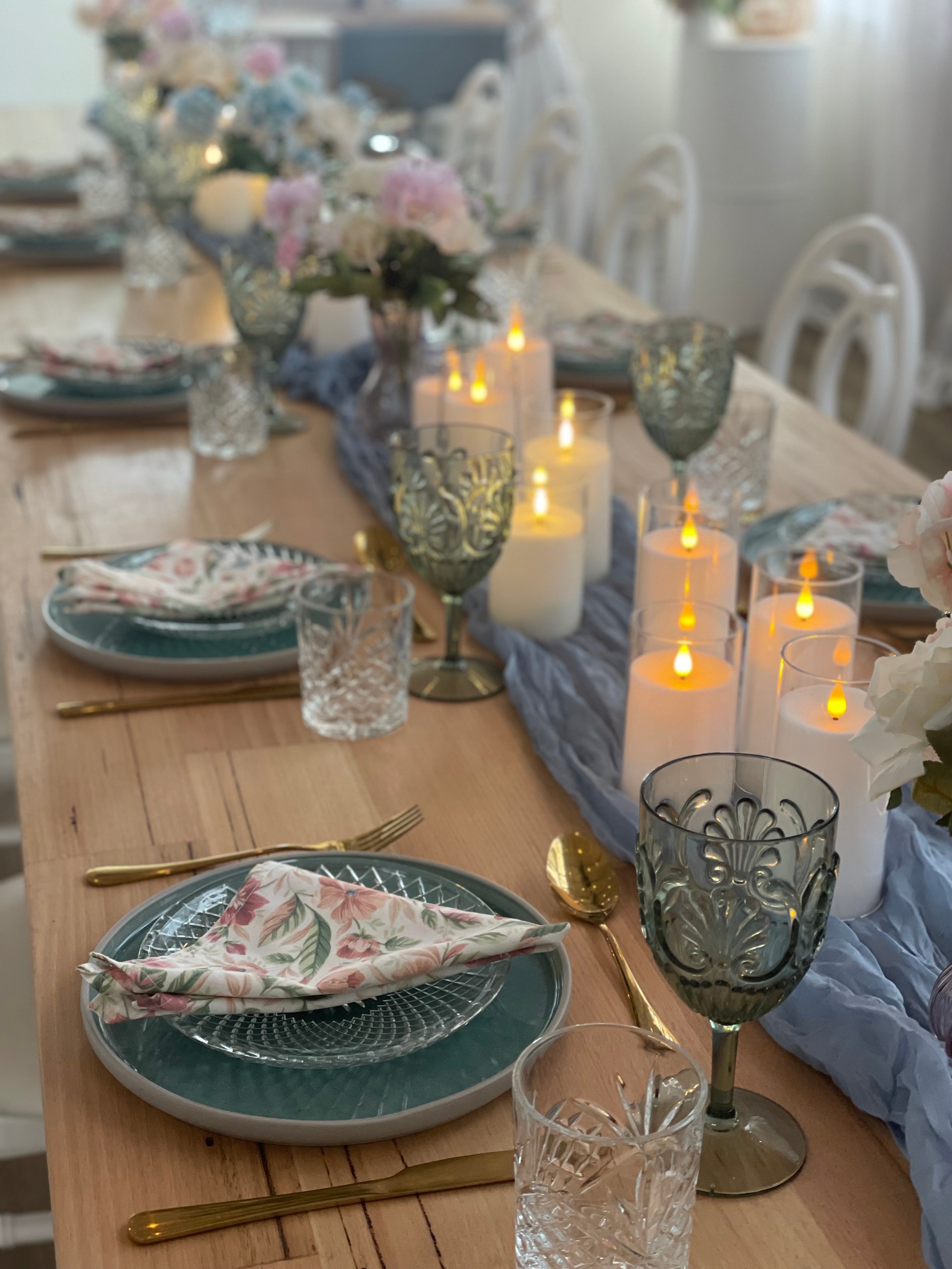 2 Course Dining - Full Table Styling & Food