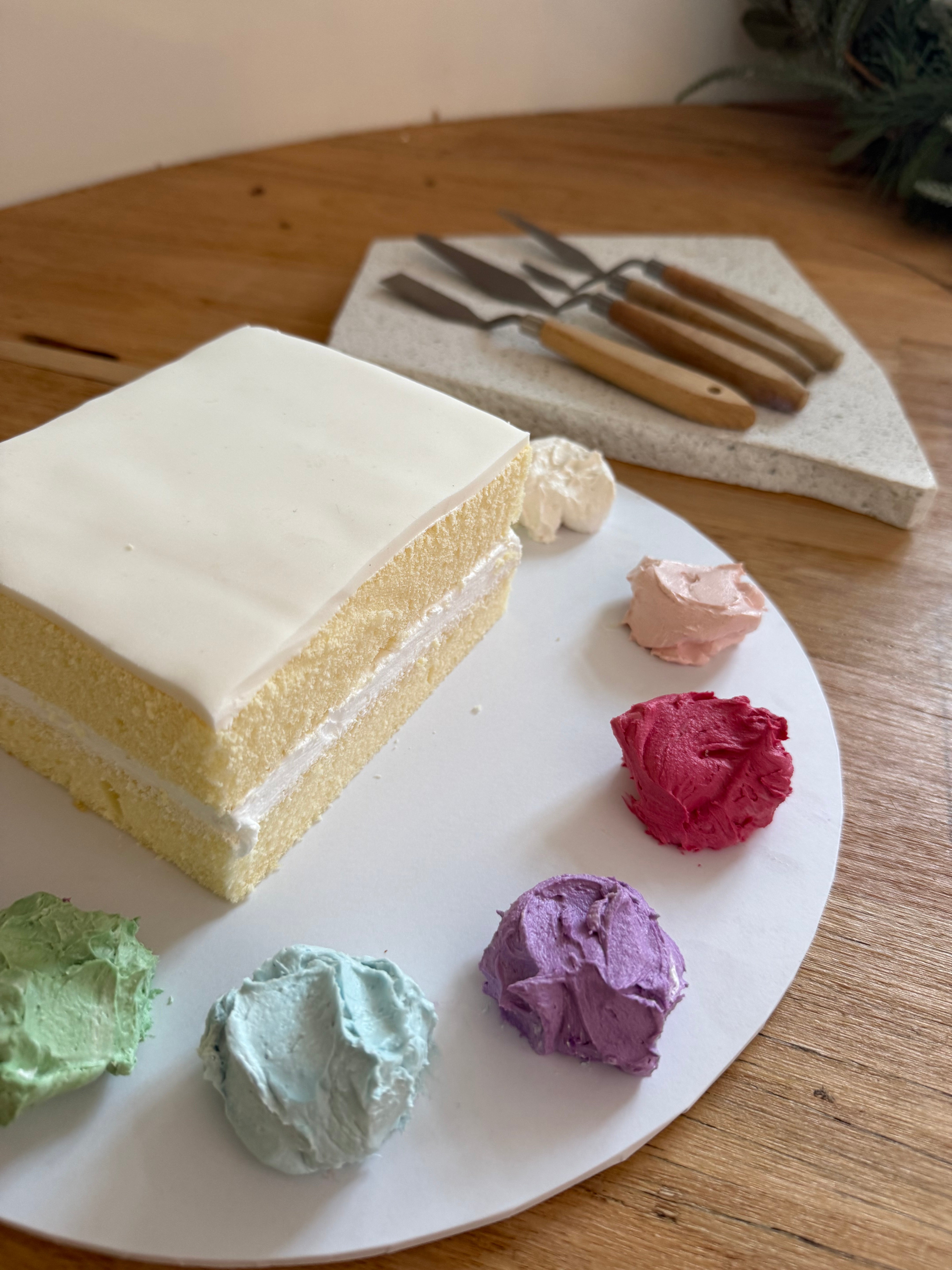 Cake Paint & Sip - July 12th 10am