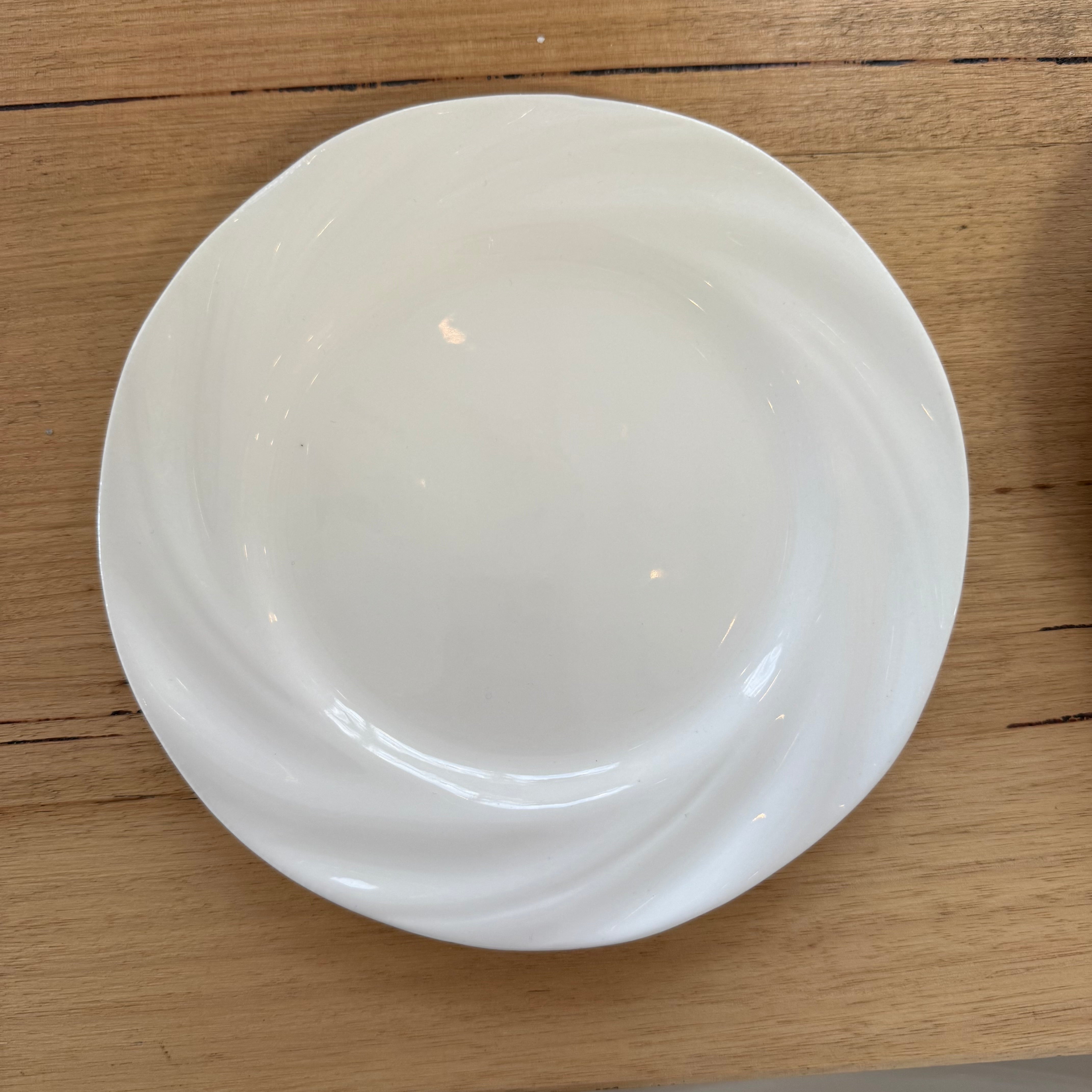 Ivory Wave Side Plate