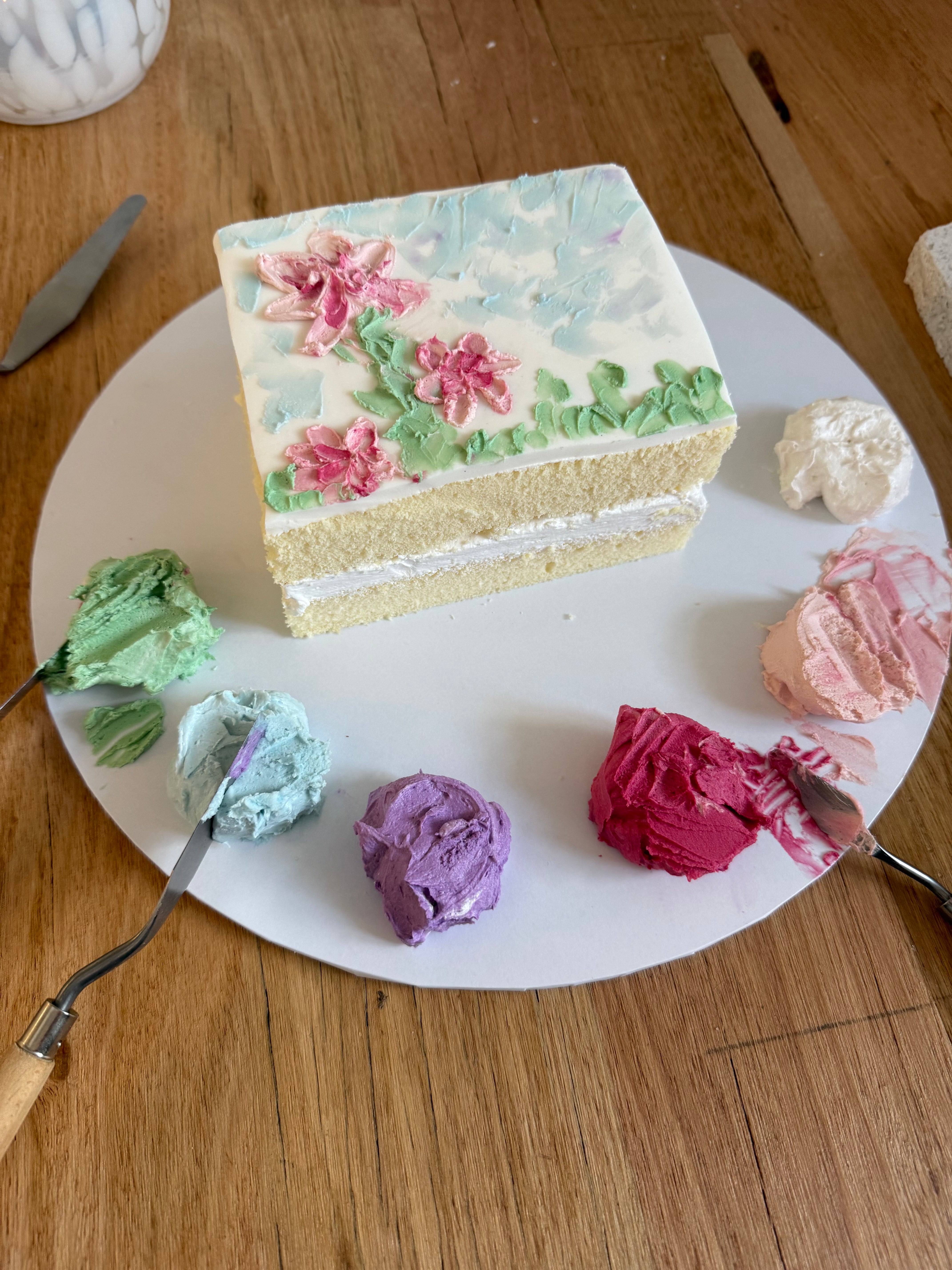 Cake Paint & Sip - July 12th 10am