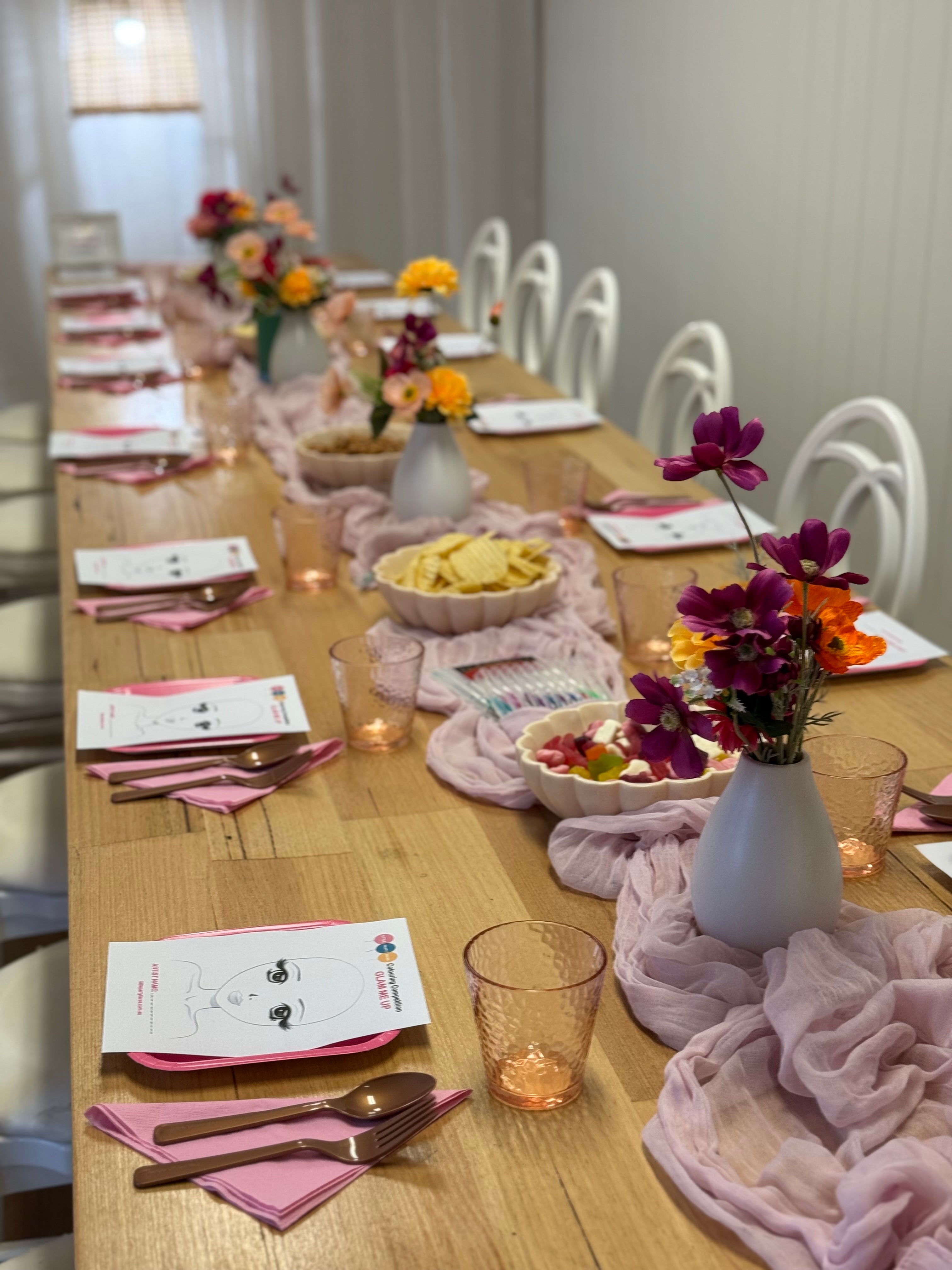 Teens & Tweens - Glamour Pamper Party