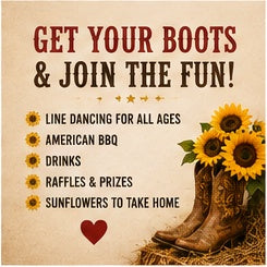 Sunflower Hoedown – Family Line Dancing Event | Braeside